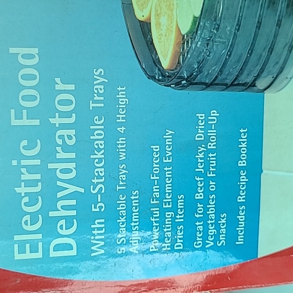 Magic Chef Food 5 tray dehydrater BNWOT - Picture 2 of 5